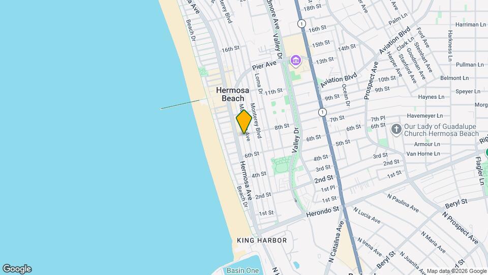 126 8th St, Unit B Mapa y Detalles de la Ubicación