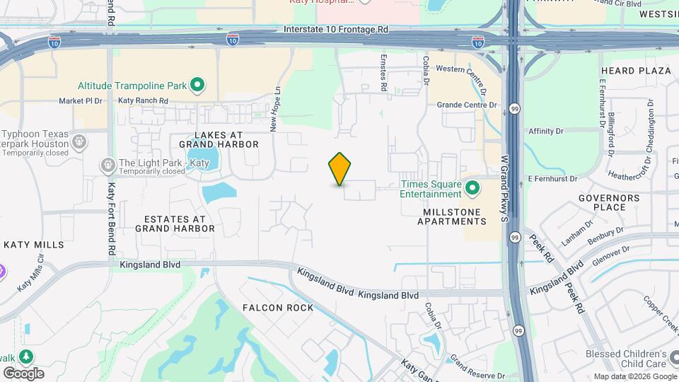 614 W Newport Bend Map and Location Details