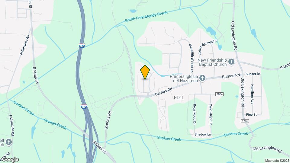 4253 Piedmont Farms Way Map and Location Details