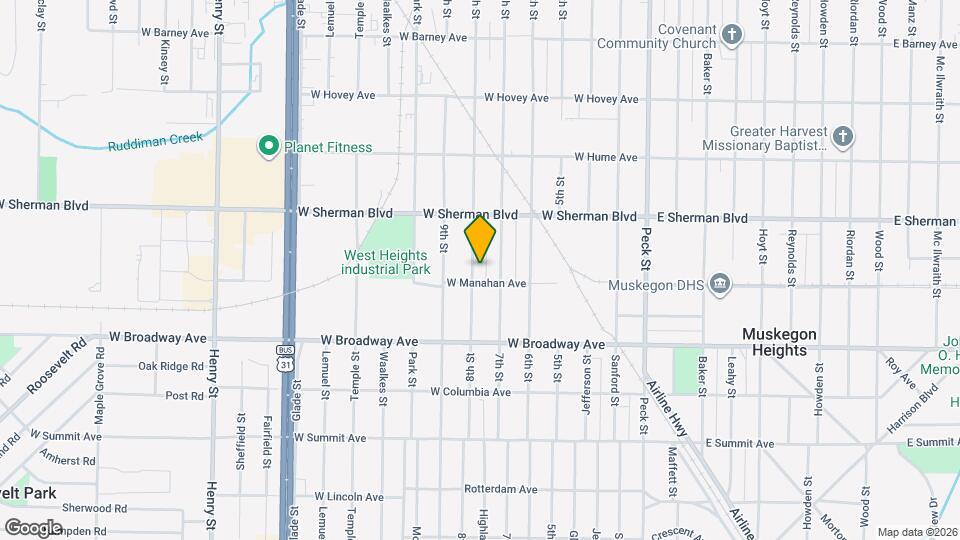 2644 8th St Map and Location Details