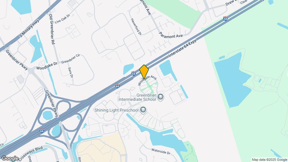 1935 Woodgate Arch Map and Location Details