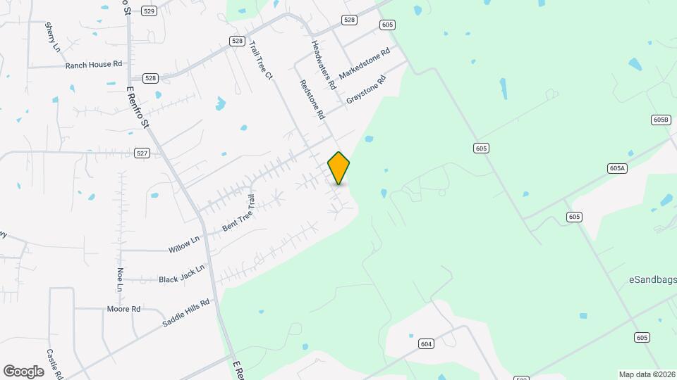 2601 Trail Tree Ct Mapa y Detalles de la Ubicación