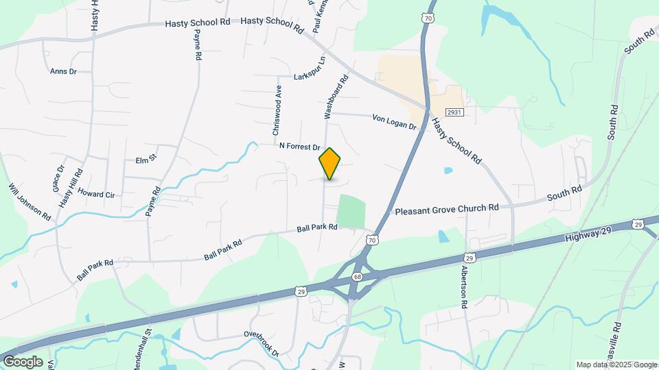 212 Washboard Rd Map and Location Details