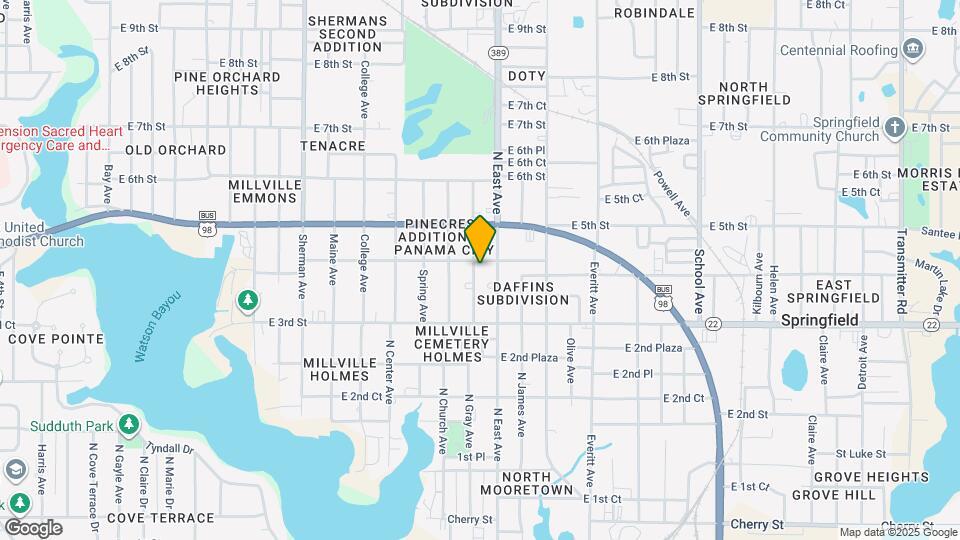 336 N Gray Ave Map and Location Details