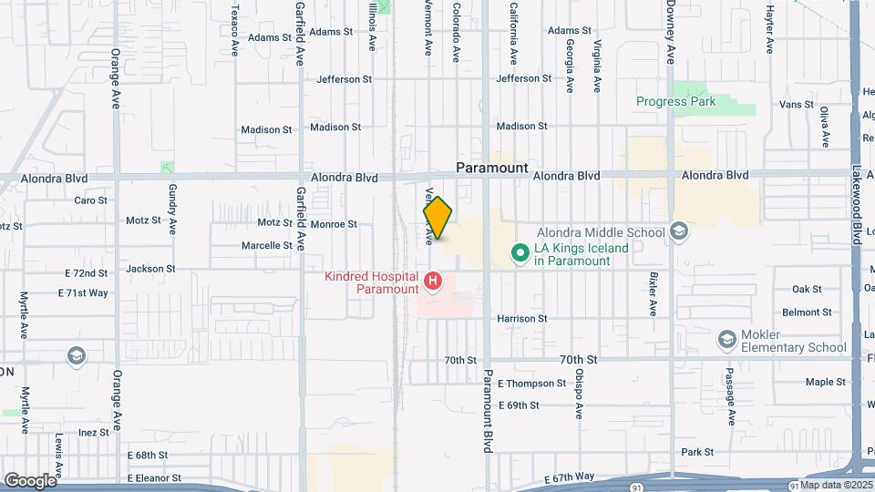 16200 Vermont Ave Map and Location Details