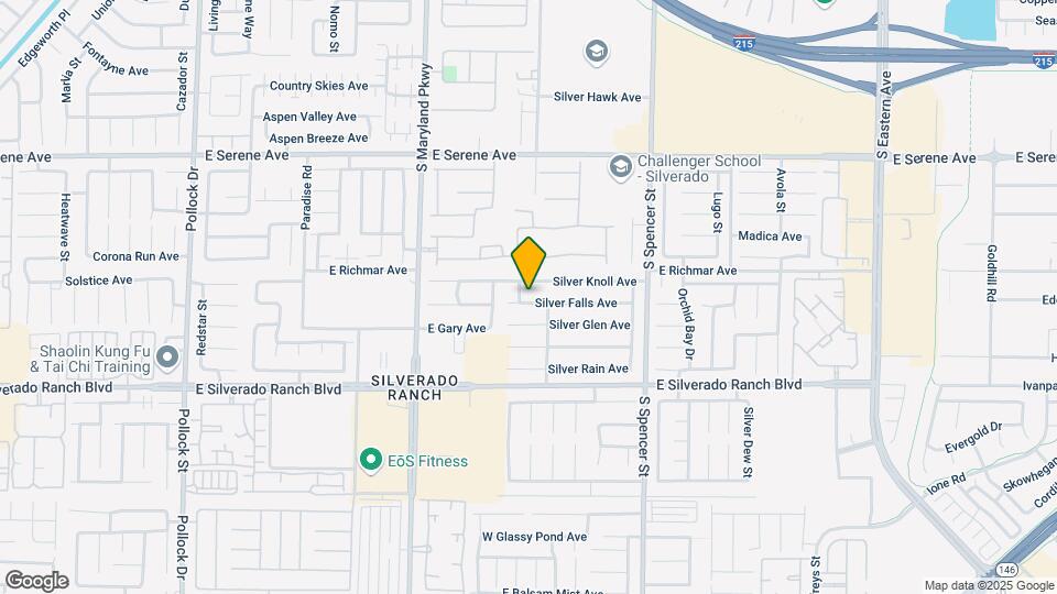 1480 Silver Falls Ave Map and Location Details