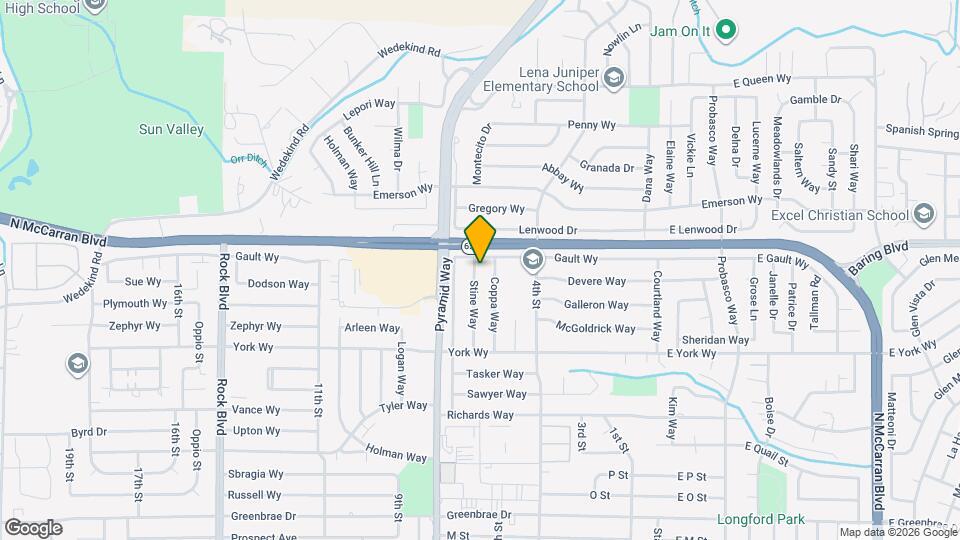 2780 Stine Way Map and Location Details