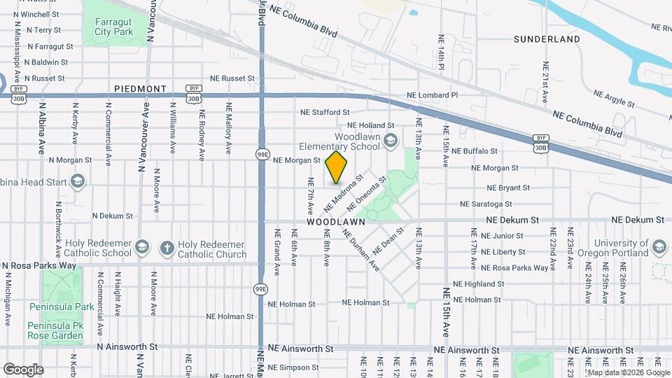 787 NE Bryant St Map and Location Details