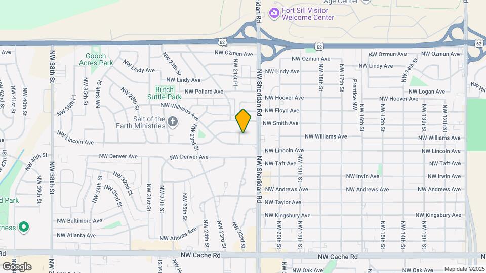 2207 NW 22nd St Map and Location Details