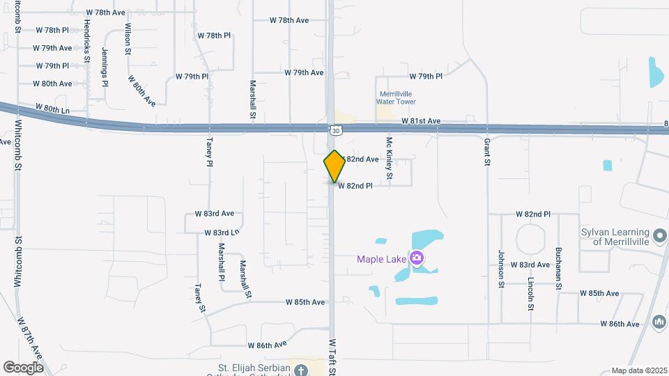 3103 W 82nd Pl Map and Location Details