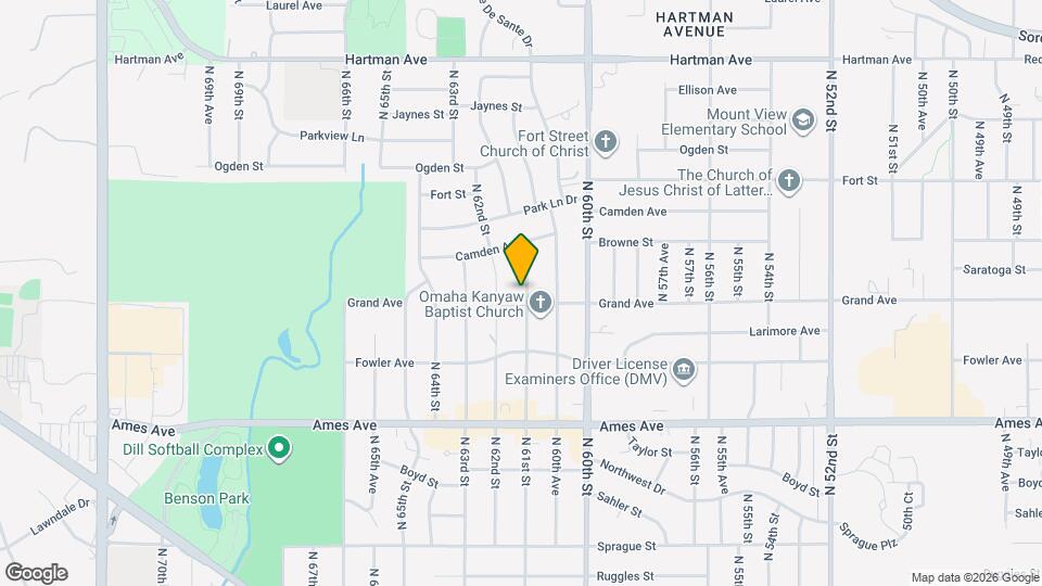 4906 N 61st St Map and Location Details