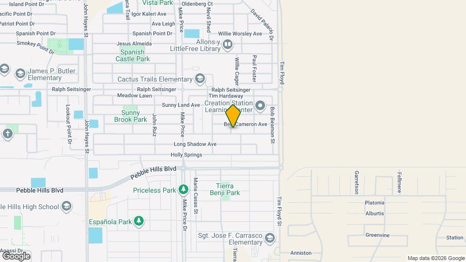 14837 Hunters Grove Ave Map and Location Details