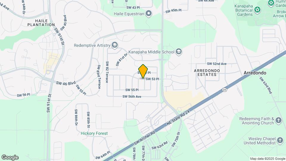 5326 SW 77th Terrace Map and Location Details