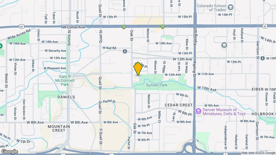 1049 Oak Cir Map and Location Details