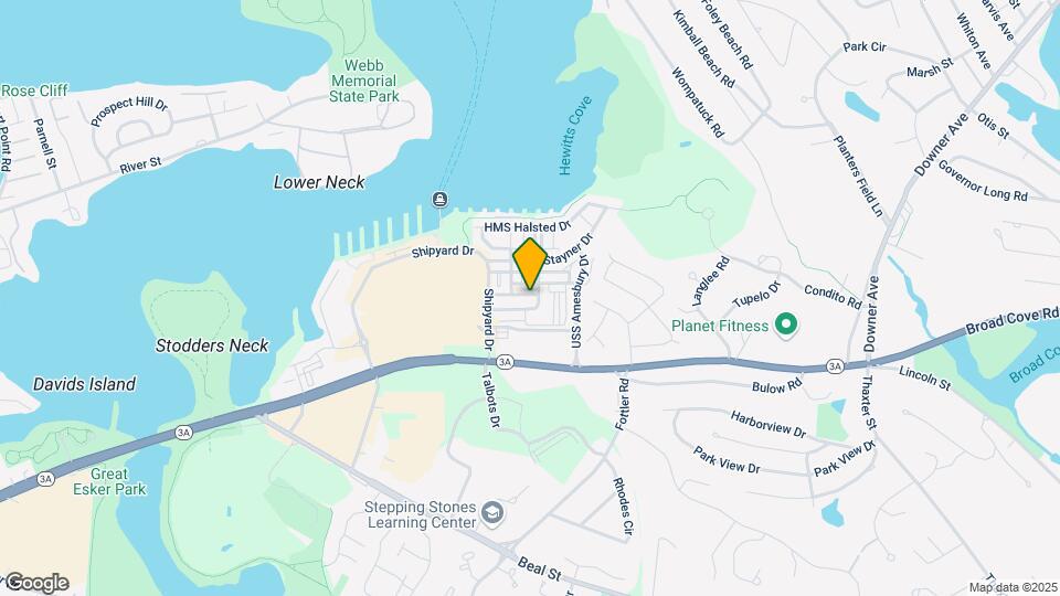 152 Shipyard Dr Map and Location Details