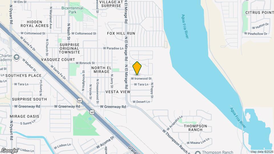 12222 W Ironwood St Mapa y Detalles de la Ubicación