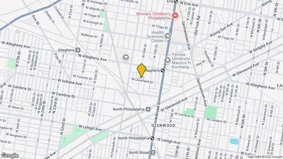 3103 N 16th St Map and Location Details