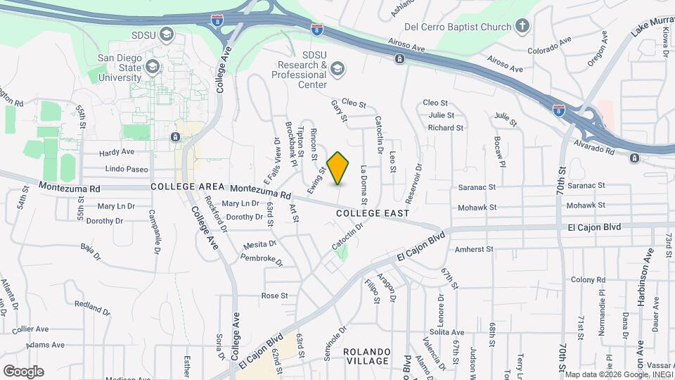 6409 Gary Ct Map and Location Details