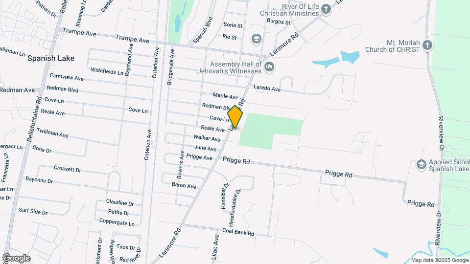 11722 Larimore Rd Map and Location Details