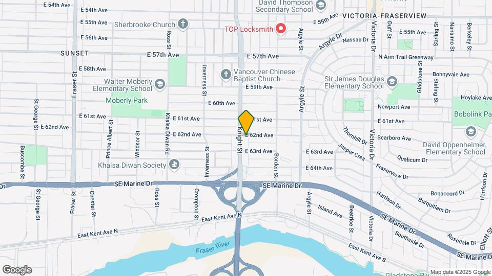 7816 Knight St Map and Location Details
