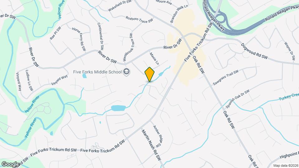 808 Pine Cove Dr SW Map and Location Details