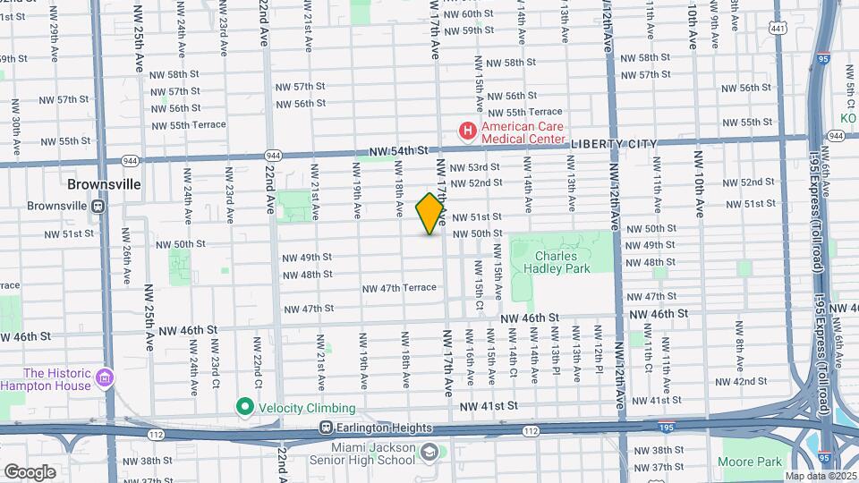 1720 NW 50th St Map and Location Details