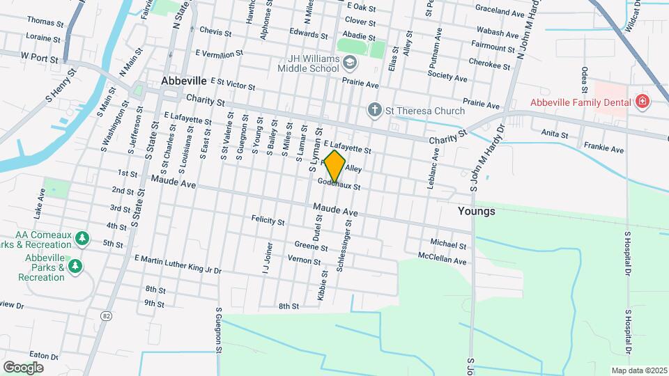 402 Kibbe St Map and Location Details