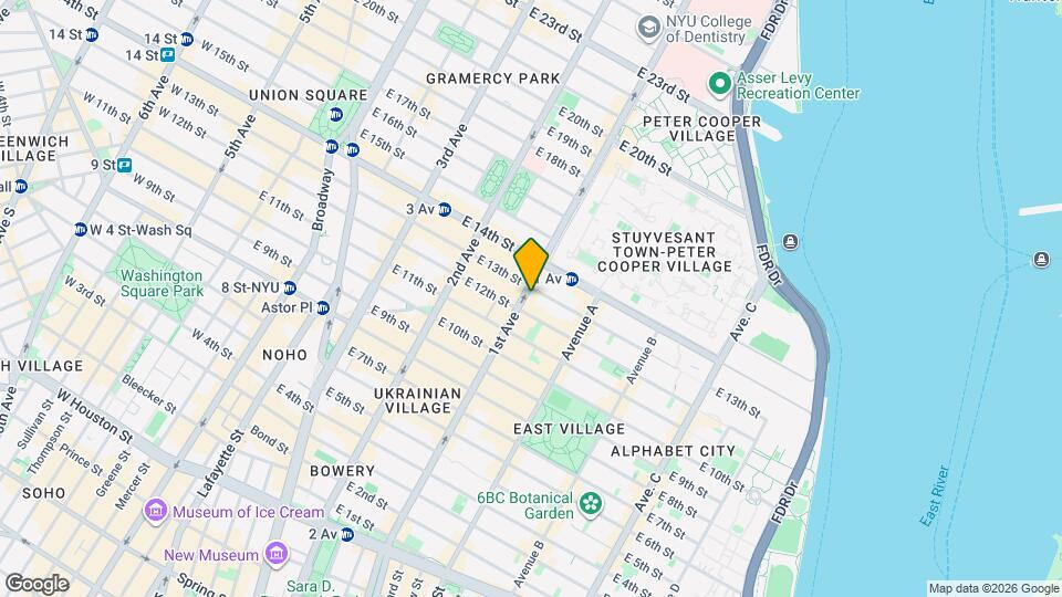 208 1st Ave Map and Location Details