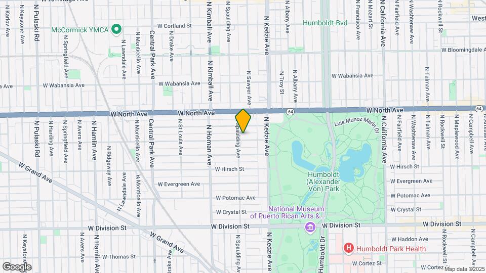 3252 W Le Moyne St Mapa y Detalles de la Ubicación