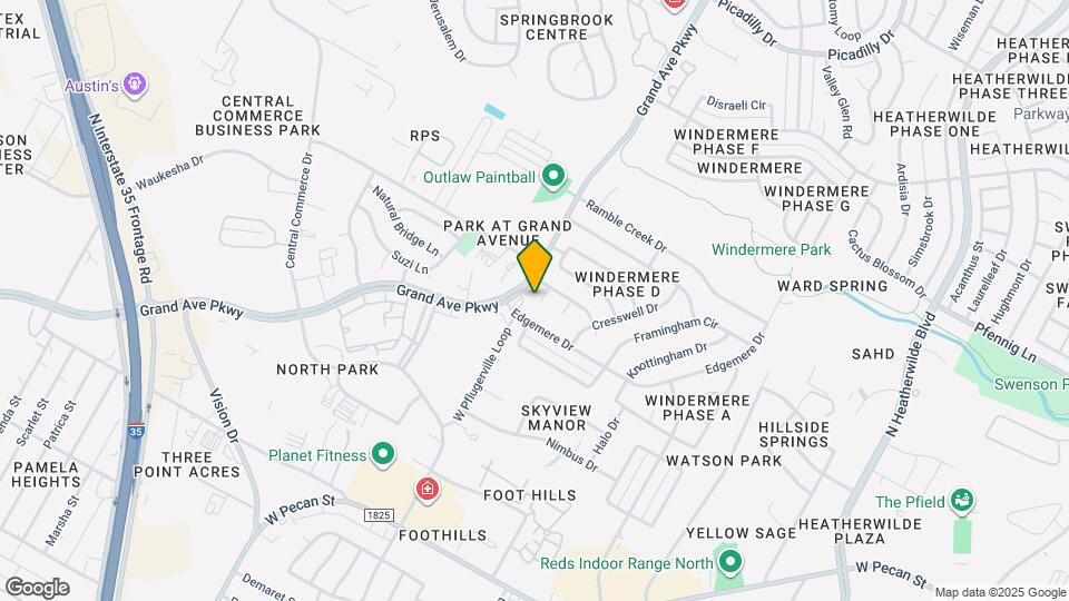 16302 Bates Cove Map and Location Details