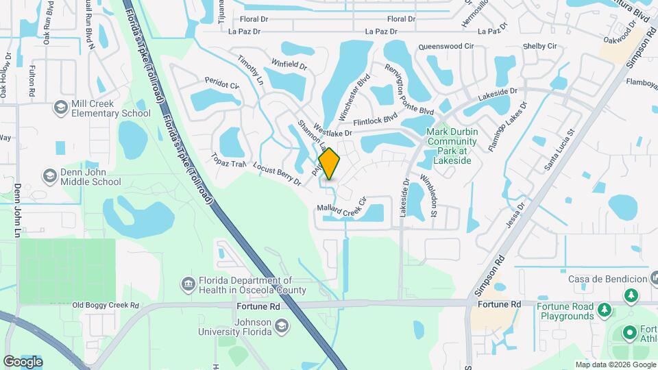 2075 Cypress Bay Blvd Map and Location Details