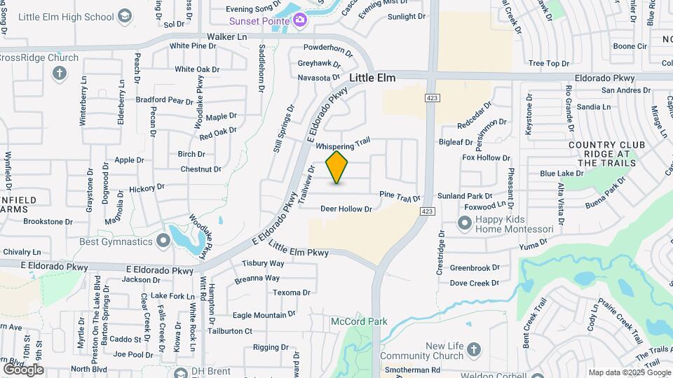 2633 Pine Trail Dr Map and Location Details