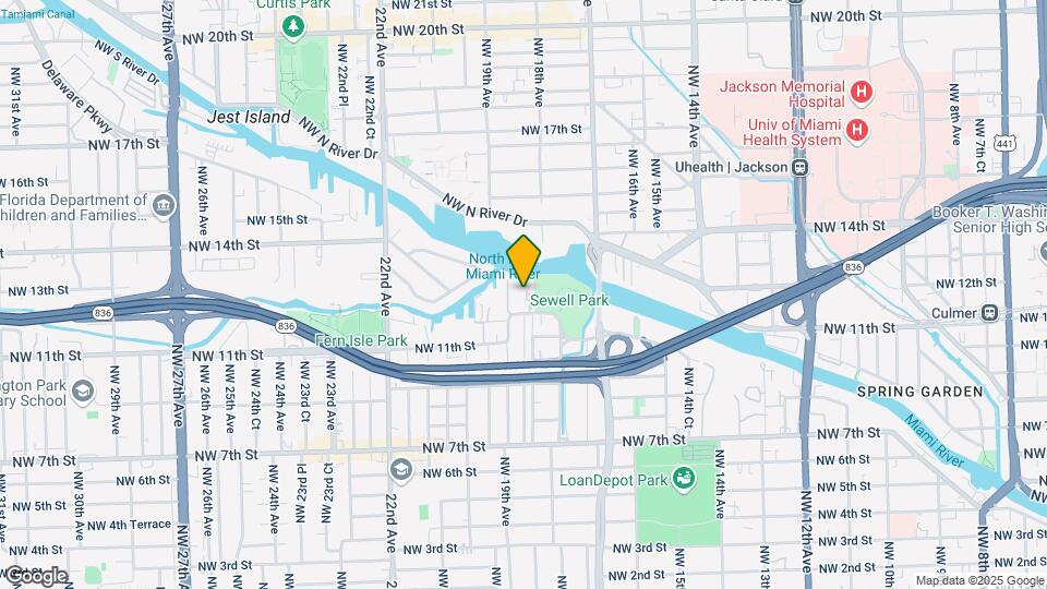 1871 NW South River Dr, Unit 903 Map and Location Details