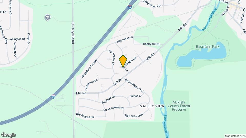 3802 Gnarl Tree Ln Map and Location Details