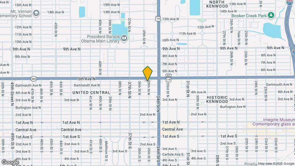 3501 Dartmouth Ave N Map and Location Details