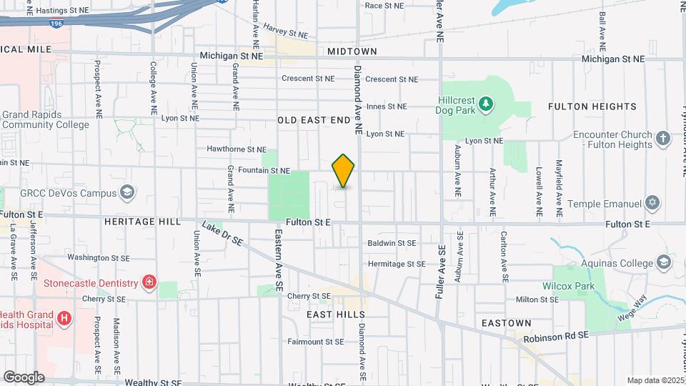 916 Zeeland Ct NE Mapa y Detalles de la Ubicación