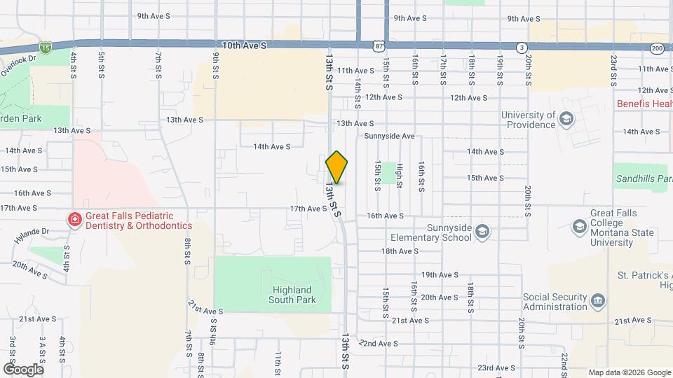 1425 13th St S Map and Location Details