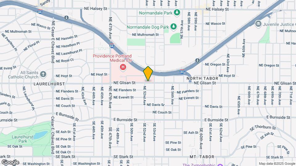 5204 NE Glisan St, Unit 5230 Map and Location Details