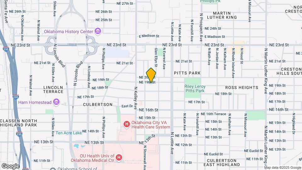 1116 NE 19th St Map and Location Details