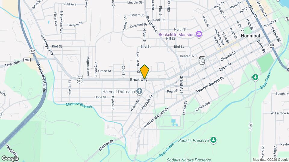 1701 Broadway Map and Location Details