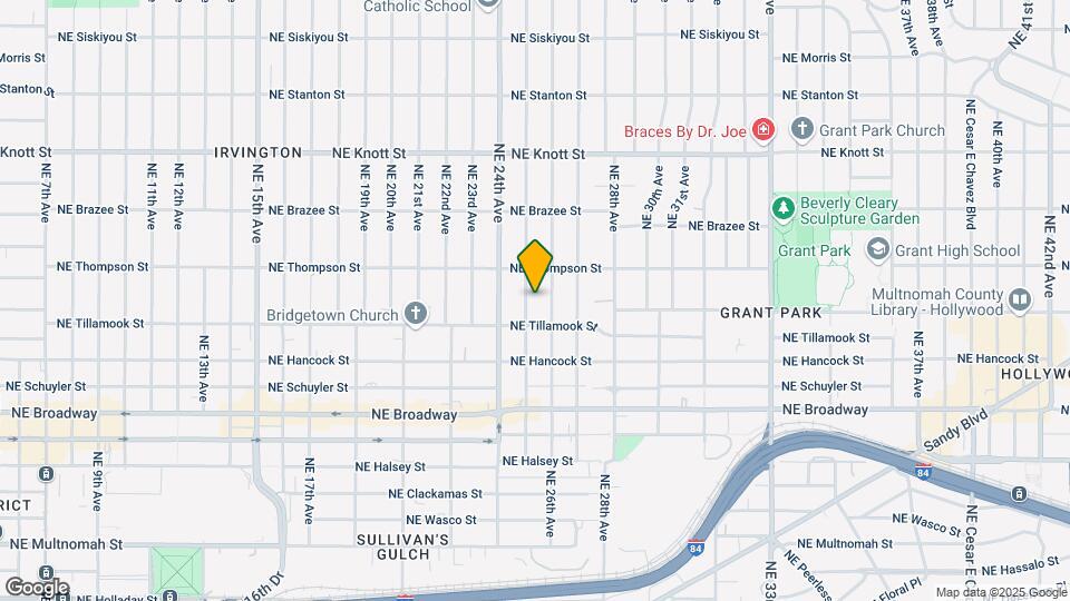 2144 NE 25th Ave Map and Location Details