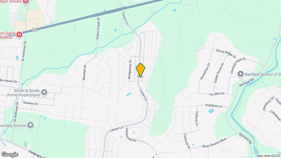 2293 Cason Ln Map and Location Details