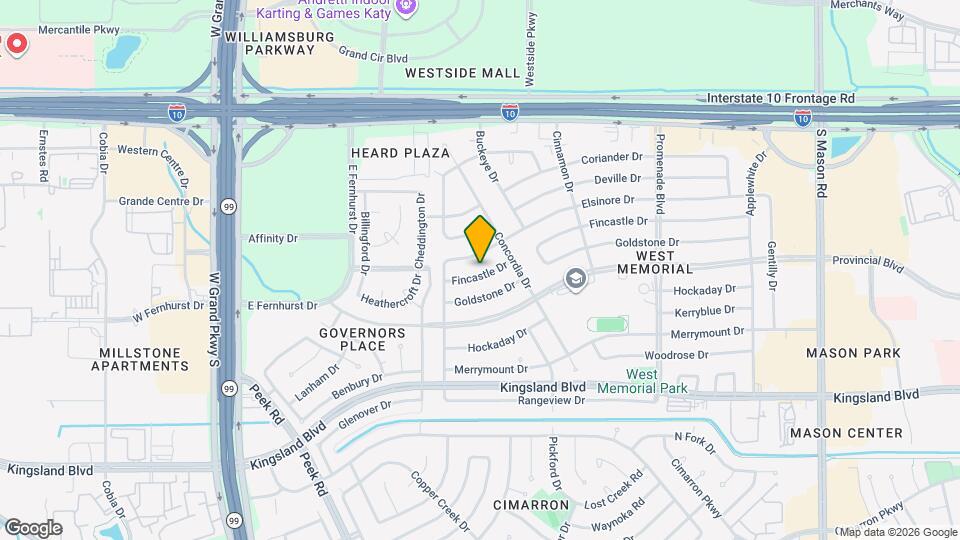 22722 Fincastle Dr Mapa y Detalles de la Ubicación