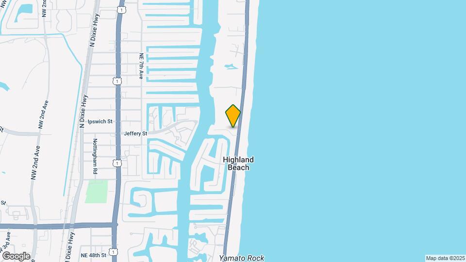 1123 Highland Beach Dr, Unit 5 Map and Location Details