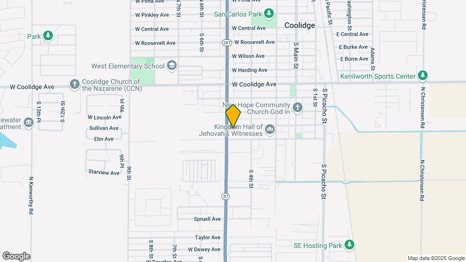 801 S Arizona Blvd Map and Location Details