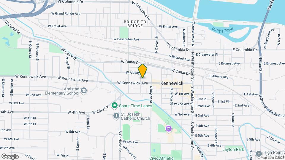 422 W Kennewick Ave Mapa y Detalles de la Ubicación