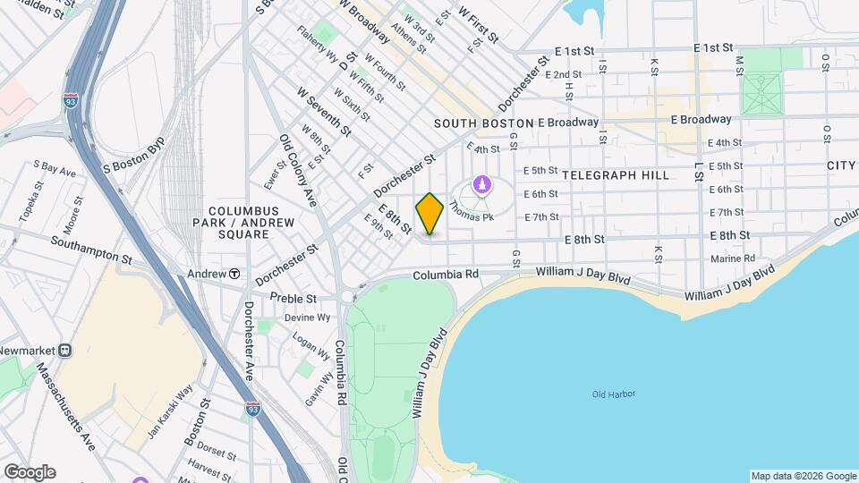 314 E 8th St Map and Location Details