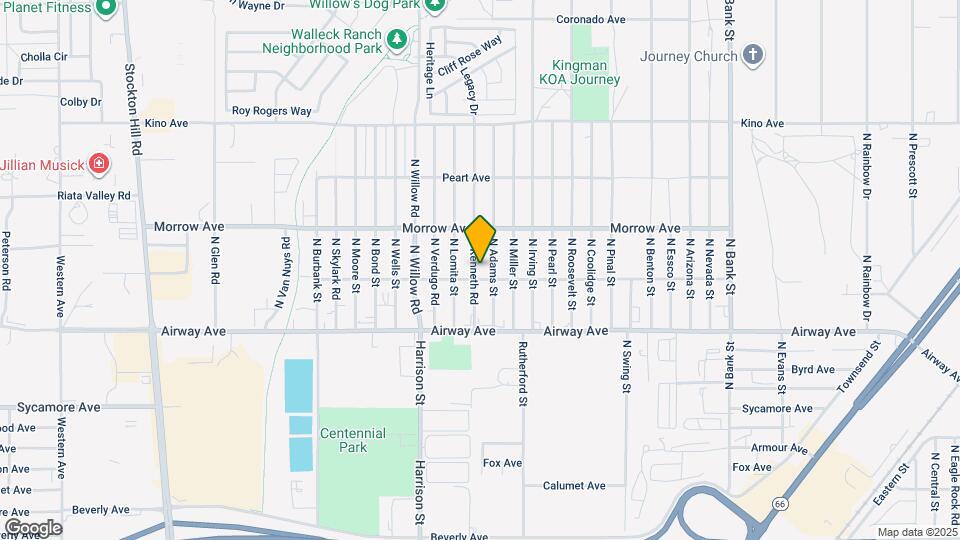 3570 N Kenneth Rd Map and Location Details