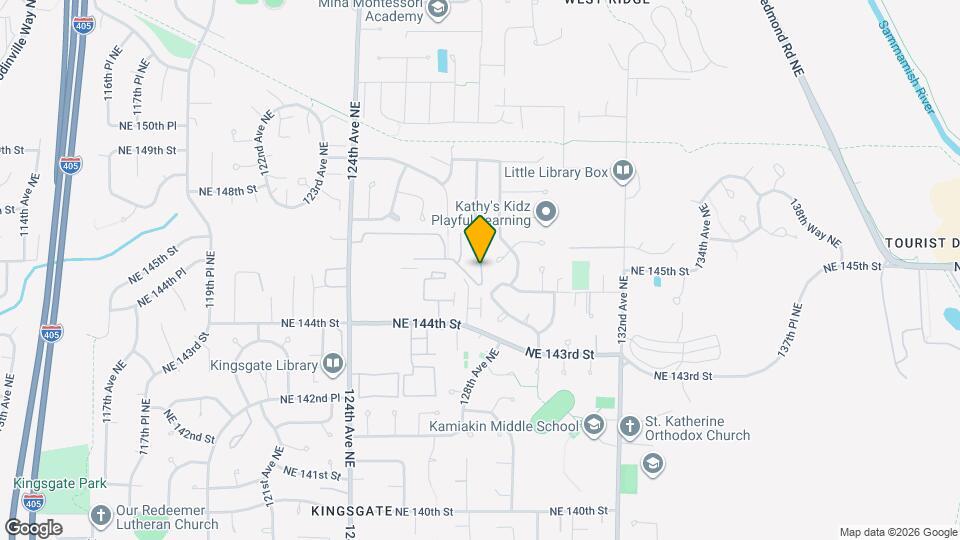14441 127th Ln NE Map and Location Details