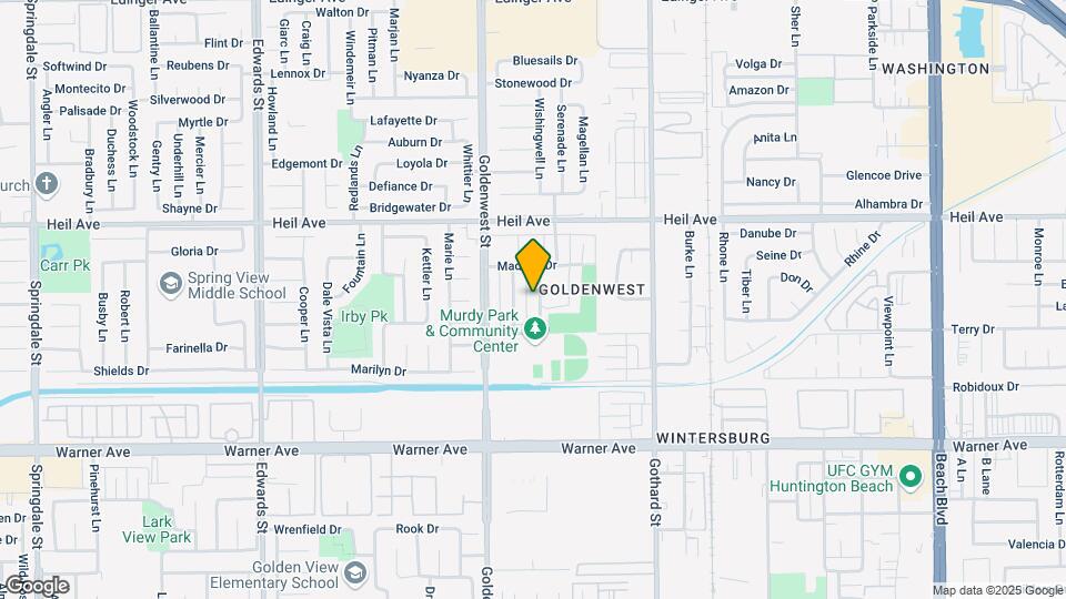 16661 Tunstall Ln Map and Location Details